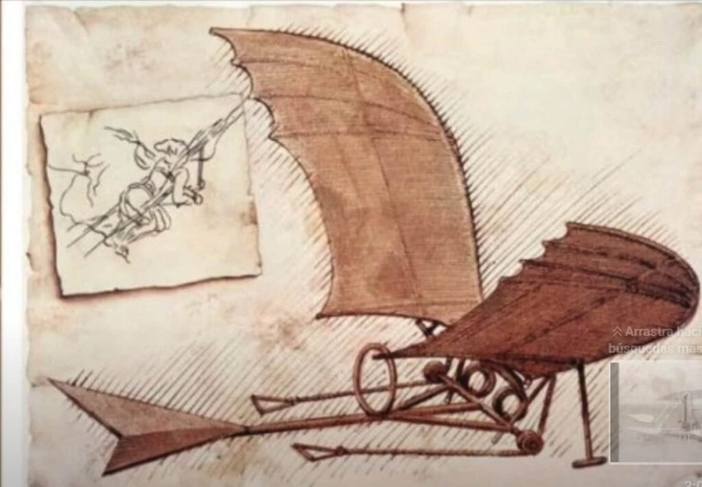 Los 10 inventos de Leonardo da Vinci: Ornitóptero