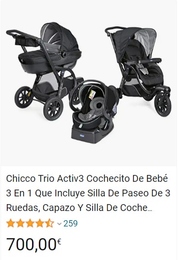 ¿Qué carrito de bebé comprar? Los mejores modelos del mercado 3 en 1