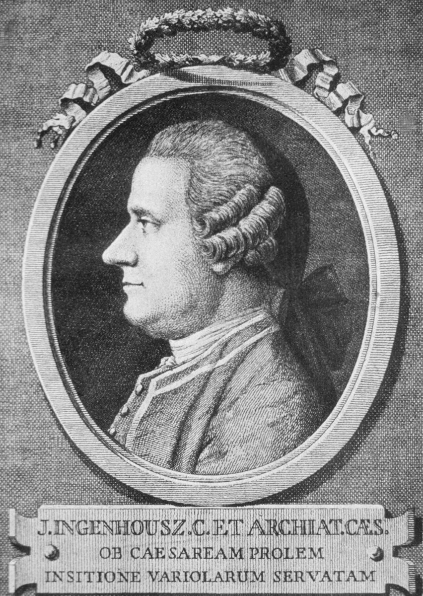 Retrato del médico y científico neerlandés Jan Ingenhousz